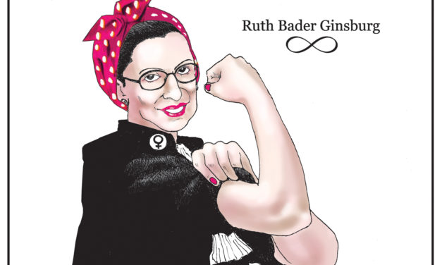 Ruth Bader Ginsburg, A Cartoon By Award-Winning Bill Day