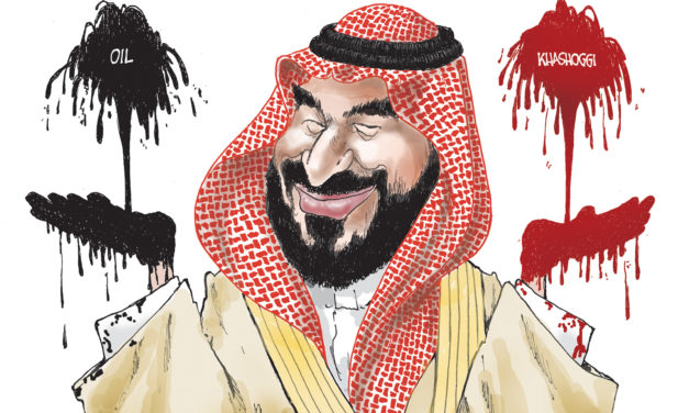 Mohammad Bin Salman, A Cartoon By Award-Winning Bill Day