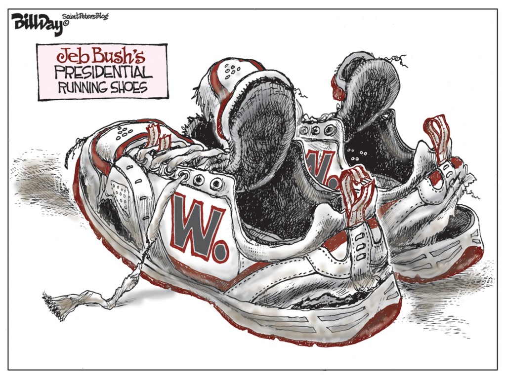 jeb bush running shoes