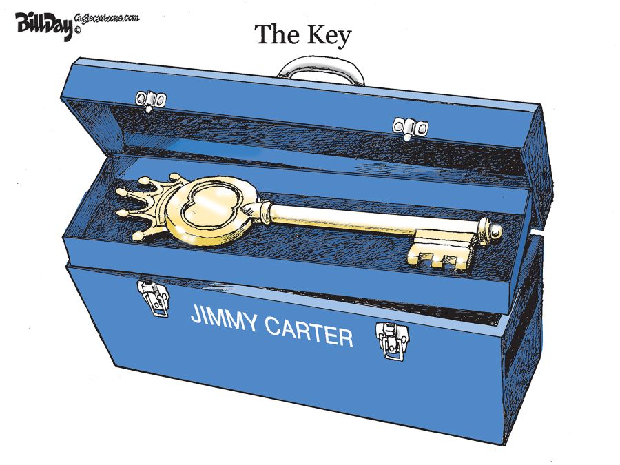 The Key, A Cartoon by Award-Winning Bill Day