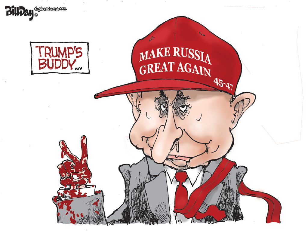 Make Russia Great Again, A Cartoon by Award-Winning Bill Day