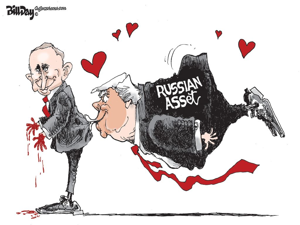 Russian Asset, A Cartoon by Award-Winning Bill Day