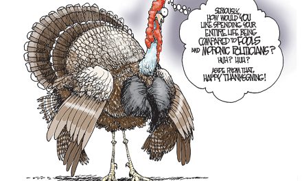 Turkey Time, A Cartoon by Award-Winning Bill Day