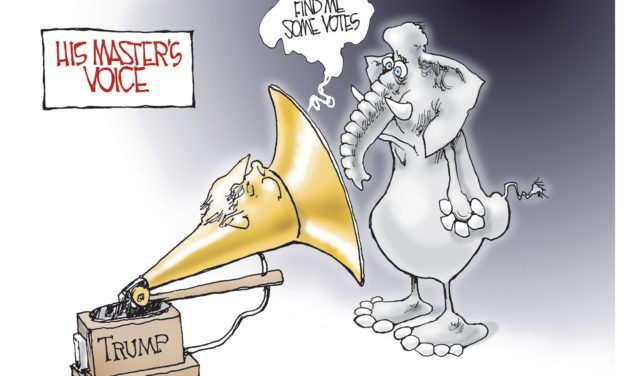 The Master’s Voice, A Cartoon By Award-Winning Bill Day